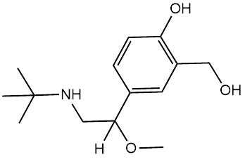 Salbutamol EP Impurity A (α-Methoxy Albuterol  )
